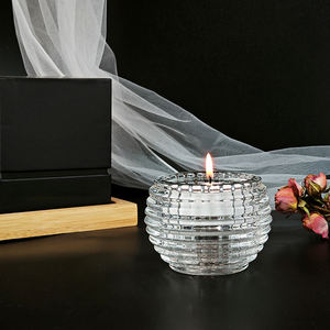 เชิงเทียนแก้วคริสตัล <span class=keywords><strong>baccara</strong></span> หรูหราขนาด4.7ออนซ์เชิงเทียนคริสตัลสวยงามสำหรับตกแต่งบ้านและให้เป็นของขวัญ - Product Image 4