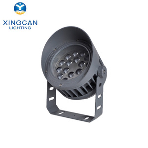 Lampe de jardin paysagère extérieure DMX RGB COB IP65 12W 18W 24W 36W LED projecteur rond pour <span class=keywords><strong>façade</strong></span> extérieure - Product Image 4