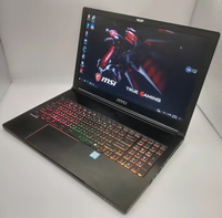 Ordinateur portable de jeu haute performance MSI GE GE66 GF63 GL75 GP76 GT72 GS65 I5 I7 d'occasion et original 1050 1650 2070 15.6