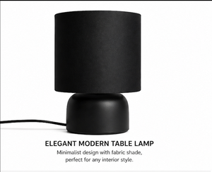 <b>Rechargeable</b> Metal Touch <b>Table</b> <b>Lamp</b> with USB-C Charging and Adjustable Ambient Lighting for Bedroom Desk and Living Room - Product Image 1