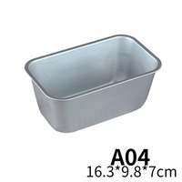 Moule à Pain Rectangulaire Antiadhésif en Alliage d'Aluminium, Moule à Pain, Toast, Brownie, Outil de Cuisson