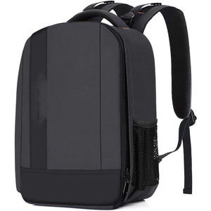 Mochila para cámara de muestra gratuita, bolsa para cámara DSLR/SLR/sin espejo para fotógrafos, estuche para cámara con revestimiento de cuero impermeable - Product Image 4
