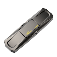 Nouvelle clé USB à semi-conducteurs 256 Go USB 3.2 Double usage Double interface Métal Téléphone portable et ordinateur Otg Type-C Clé USB