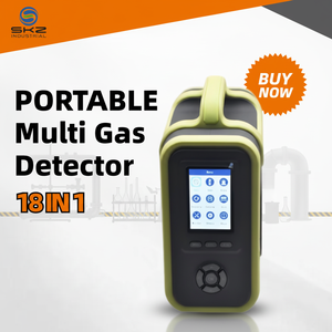 Detector de Gas Multimodular SKZ1050D, hasta 6 <span class=keywords><strong>Gases</strong></span> por Módulo, Entrada de Aire Independiente, Prueba Precisa, Detector de Gas Combustible - Product Image 1