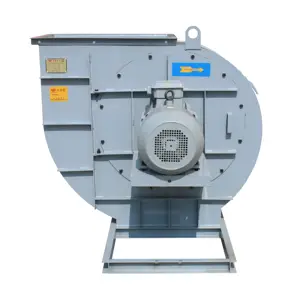Ventilador centrífugo de accionamiento directo para ventilación industrial, alta eficiencia, gran volumen de aire, presión media