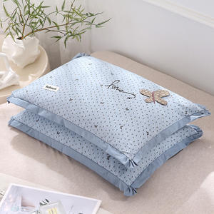 <span class=keywords><strong>Oreiller</strong></span> <span class=keywords><strong>de</strong></span> lit moderne 40x60cm en coton doux et respirant avec broderie papillon, protection du cou et rembourrage en coquilles <span class=keywords><strong>de</strong></span> <span class=keywords><strong>sarrasin</strong></span> - Product Image 3