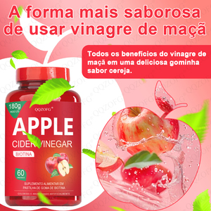 แอปเปิ้ลไซเดอร์วีนีการ์ (ACV) กัมมี่ สารต้านอนุมูลอิสระ ดีท็อกซ์ บริสุทธิ์ เผาผลาญไขมัน เสริมภูมิคุ้มกัน ช่วยการนอนหลับ ธรรมชาติ วีแกน 1000 มก. - Product Image 3