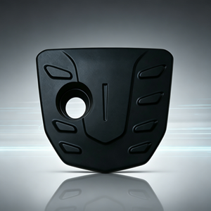 Cubierta Decorativa de Motor con Textura de Fibra de Carbono de Grado Industrial, Protector de Panel Negro Atornillable para Chery Jetour X70 - Product Image 1