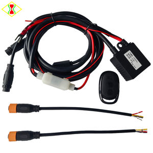 280瓦发光二极管辅助灯遥控线束聚氯乙烯绝缘2灯PT1.0电缆组装套件 - Product Image 2