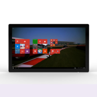 Monitor de pantalla táctil capacitiva de Marco abierto Industrial de 23,8 pulgadas con interfaz USB Serial y DVI Nueva pantalla LED/LCD Caja de metal