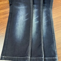 Tissu denim croisé slub non lavé bleu indigo Lizhi, personnalisé, poids 10oz-14oz, teint en fil, sergé brut, extensible, résistant à l'abrasion