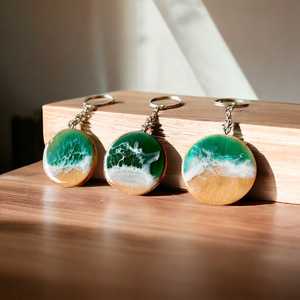 Resin Key Chains <b>Handmade</b> Decorative Keyrings Designed For Stylish Functional Use Personalized Gifts And Trendy Everyday - Product Image 4