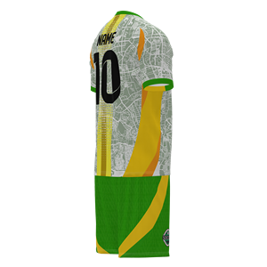 Camiseta de Fútbol Unisex Personalizada de Alta Calidad, Estilo Urbano, Impresión Digital, Corte Holgado, Servicio OEM, 100% Poliéster - Product Image 6