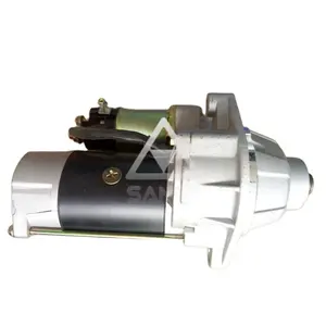 High quality 6D14 engine starter motor for excavator machinery parts 24V