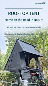 Carpa de Techo JIYA, Carpa de Techo Rígida, Resistente al Viento, Reforzada, Apertura Automática Rápida, para Viajes en Auto, SUV - Product Image 6