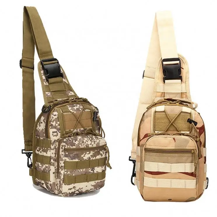 Waterproof Backpack 800D Waterproof Outdoor Tactical Backpack Men Cross Body Shoulder Sling Bags