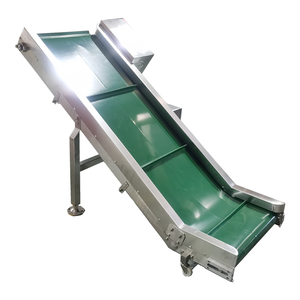 Odak makineleri fabrika fiyat PVC eğimli çanta konveyör bant için üretim tesisi kullanımı konveyör ve paketleri verimli - Product Image 1