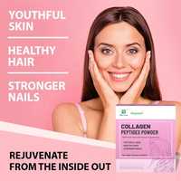 OEM ODM Collagène Complément alimentaire Vitamine C protéine peptide réparation élasticité de la peau retard vieillissement poudre de collagène blanchissant