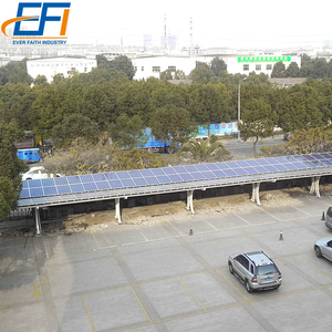 Système de montage de panneaux solaires pour parking, structure de montage de panneaux solaires pour abri de voiture, système de support de panneaux solaires pour carport - Product Image 6
