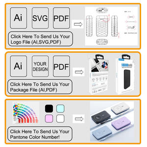 <span class=keywords><strong>Batterie</strong></span> <span class=keywords><strong>externe</strong></span> magnétique à charge rapide PD22.5W 2-en-1 en alliage d'aluminium pour extérieur 5000mAh/10000mAh 15W/20W avec affichage numérique sans fil - Product Image 5