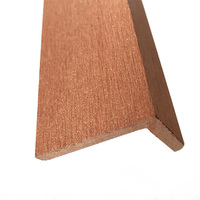 Revêtements muraux et de terrasse modernes en WPC pour extérieur, panneaux d'angle en L pour revêtement mural, matériau composite bois-plastique durable