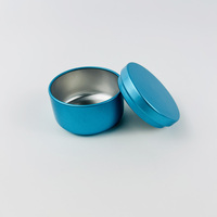 Vente en gros de mini bidon en titane aluminium pour l'emballage de thé Boîte en métal