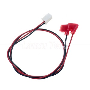 VH 2P 3.96mm Pitch ke 90 derajat sudut 6.3 sekop konektor rakitan kabel Harness kawat - Product Image 6