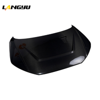 Langyu 2017 + pièces de Modification de voiture couvercle de moteur en Fiber de carbone capot avant TT RS Style pour AUDI A5 capot moteur
