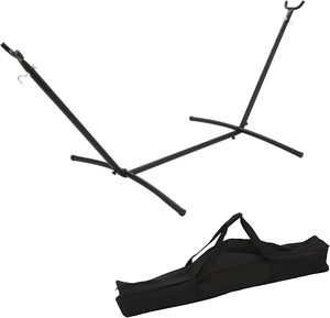 Support de <span class=keywords><strong>hamac</strong></span> portable Danlong 9 pieds, support de <span class=keywords><strong>hamac</strong></span> <span class=keywords><strong>double</strong></span> robuste, support en acier uniquement <span class=keywords><strong>pour</strong></span> terrasse extérieure ou intérieur - Product Image 2