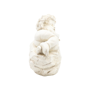 Statues d'anges en résine style jardin, ornements de chérubins Cottagecore pour paysages extérieurs romantiques et décoration de patio – Fulin Crafts - Product Image 6