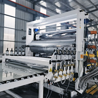 Machine d'extrusion de plaques EPS PE HDPE à vis simple contrôlée par PLC QINGHANG avec moteur à roulement, extrudeuse haute efficacité pour la production de plaques