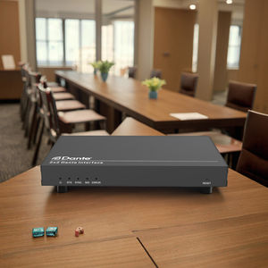 ZENWIN Dante Network 2 Entrada analógica 2 Salida analógica con puerto RJ45 para convertidor de señal analógica y Dante Caja de metal - Product Image 3