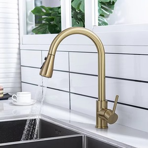 High Quality Factory Sale Antique Bronze Kitchen <strong>Faucet</strong> Pull Down <strong>Sprayer</strong> Widespread Mixer Taps - Product Image 2