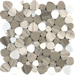 Trung Quốc Phật Sơn vàng tự nhiên <span class=keywords><strong>Pebble</strong></span> đá khảm đá cẩm thạch khảm cho nhà dEc Gạch Mosaic - Product Image 1