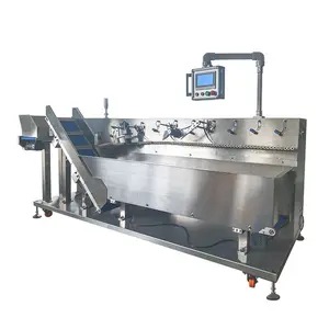 Automatic bags unscrambling and counting machine, bags sorting and counting machine, sachets sorting and counting machine