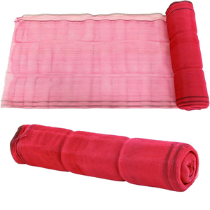 Bán Sỉ Lưới Mảnh Vụn Mỹ Xây Dựng Màu Đỏ Chất Lượng Cao, Lưới Mảnh Vụn Giàn Giáo Dạng Cuộn 2M X 50M - Product Image 1