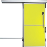 Portes battantes de chambre froide conçues en usine, à ouverture simple ou double, personnalisables pour les besoins de la chaîne du froid en entrepôt