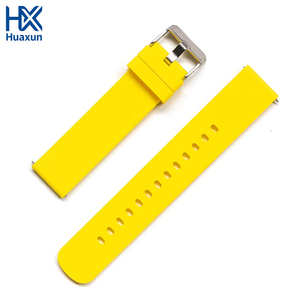 Correa de Silicona Universal de Liberación Rápida de 20/22MM para Reloj Inteligente, Hebilla de Acero Inoxidable Transpirable para Relojes <span class=keywords><strong>Huawei</strong></span>/Samsung/Xiaomi - Product Image 1