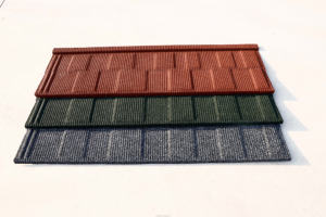 Tuiles de toiture en métal revêtues de pierre pour entrepôts et ateliers, produits de toiture de style chinois par des toitureurs locaux - Product Image 4