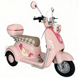 Holladay Hoge Kwaliteit 50Km Bereik Per Vermogen <span class=keywords><strong>3</strong></span> Wielen Elektrische Scooter Instelbare Snelheid Met Achterste Laadbak Elektrische Driewieler - Product Image 5