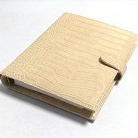 Álbum DE FOTOS A4 de cuero PU personalizado 2026, gran oferta, carpeta de documentos con logotipo personalizado para documentos escolares, Cartera de carpetas de archivos