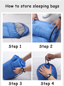 Kebon KB-sleeping Bag, Venta al por Mayor de Fábrica, Sacos de Dormir Dobles Universales para Adultos, 3 Estaciones, Tipo Sobre, Tela de Nailon, para Exteriores - Product Image 6