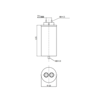 Haute fiabilité CBB66-690VAC-25uF condensateur MPP