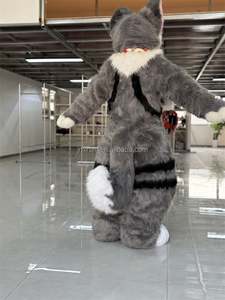 Disfraz de Halloween <span class=keywords><strong>película</strong></span> y TV personaje de dibujos animados Cosplay <span class=keywords><strong>Sonic</strong></span> mascota disfraces para adultos disfraces de felpa suave fábrica imagen Real - Product Image 4