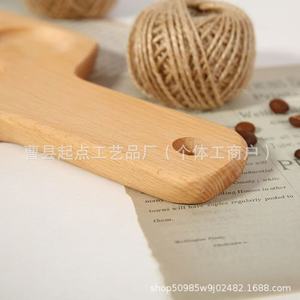 Plateau de service en bois avec rainures, multifonctionnel pour les collations et les frites - Product Image 4