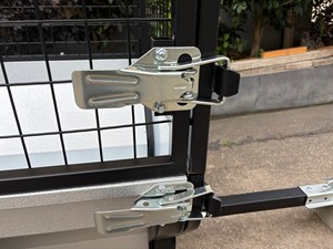 <span class=keywords><strong>Remorque</strong></span> robuste en acier pour <span class=keywords><strong>quad</strong></span> avec cage de protection et coupleur US - Product Image 2