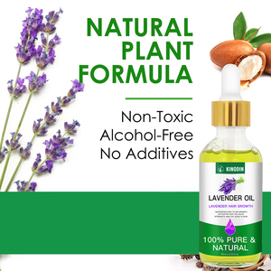 Mezcla de aceites naturales puros para el cuidado del cabello 100%, 11 aceites potentes para el crecimiento rápido del cabello, tratamiento eficaz para la pérdida de cabello para lavanda - Product Image 2