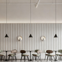 Comptoir de bar moderne pour café, vitrine à boissons avec éclairage LED, design personnalisé pour barista