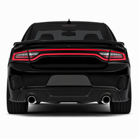 WRAPMASTER PET Helldog Dodge Charger Film Vinyle pour Voiture 1.52x19m Design Personnalisé Film pour Véhicule pour Graphiques Intégraux