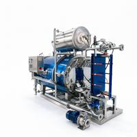 Stérilisateur automatique à jet d'eau pour aliments, types de matériaux d'emballage de haute qualité, fabrication chinoise